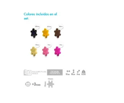 Niños Meli Minis Tematics 2 en 1 Selva