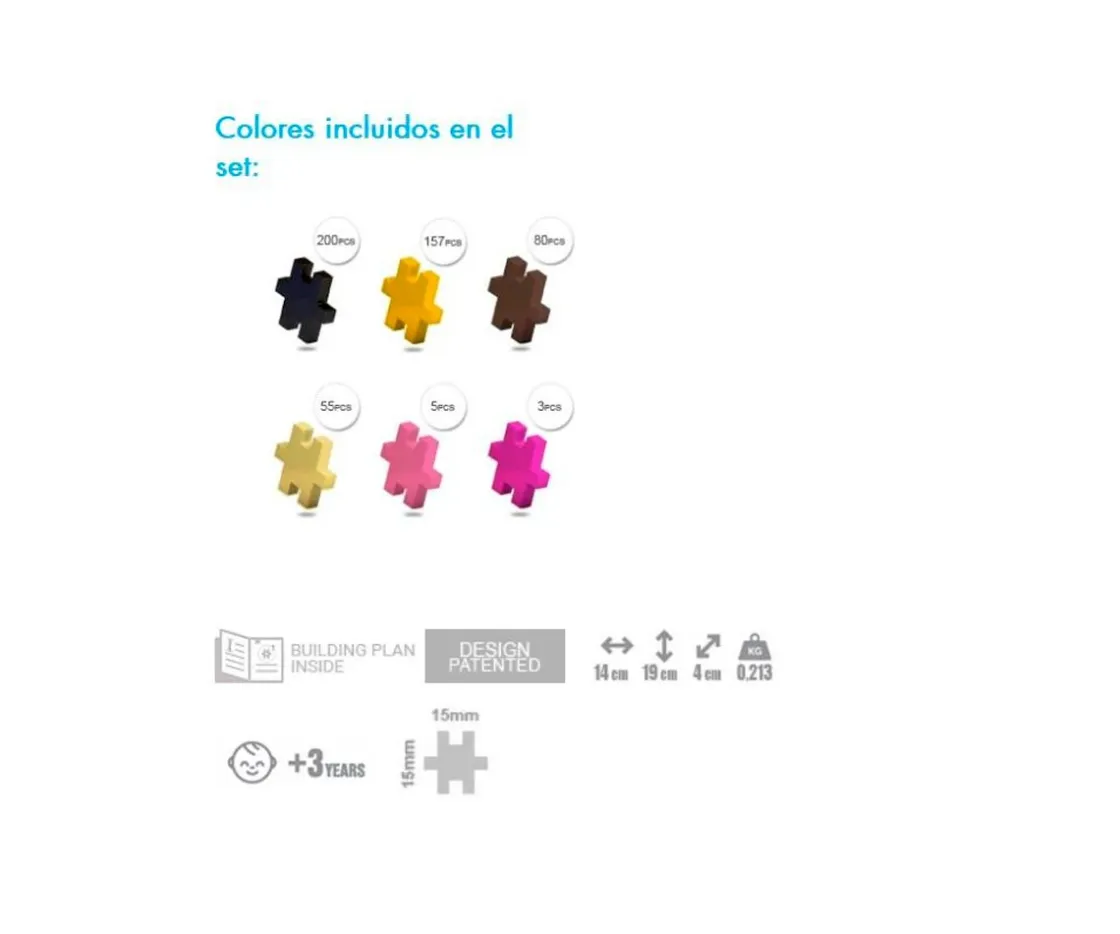 Niños Meli Minis Tematics 2 en 1 Selva