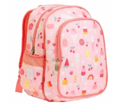 A Little Lovely Company Mochila con Bolsillo Térmico Ice-Cream^ Mochilas Preescolar
