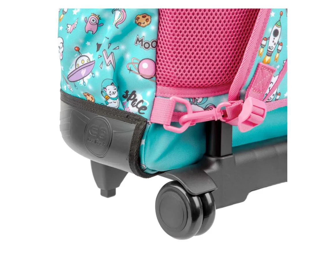 Coolpack Mochila con Ruedas Buzzer Pastel Space^ Mochilas Escolares