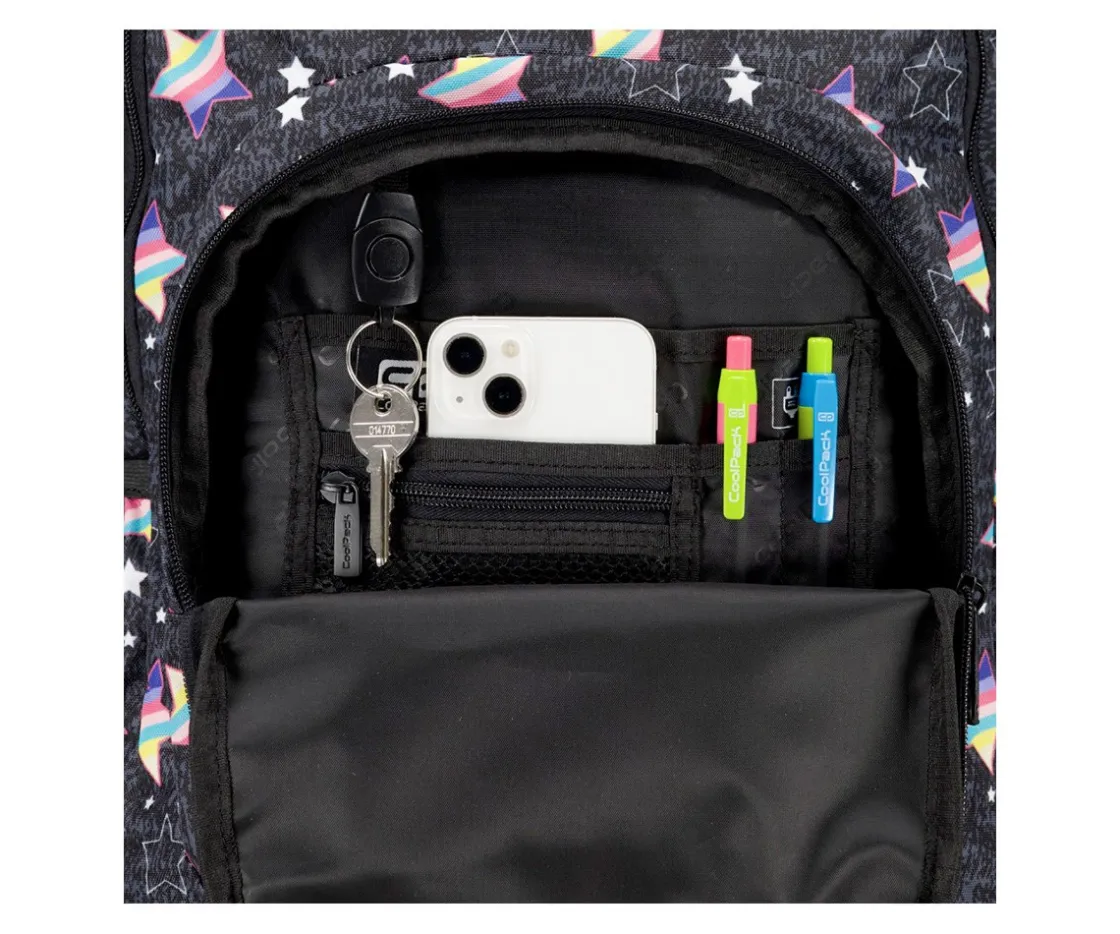 Coolpack Mochila con Ruedas Buzzer Rainbow Night^ Mochilas Escolares