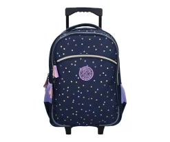 Kidzroom Mochila con Ruedas Milky Kiss Dotted Delight^ Mochilas Escolares