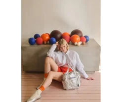 Tinne Mia Mochila Deportiva Tinne+Mia Sports Nouk Silver