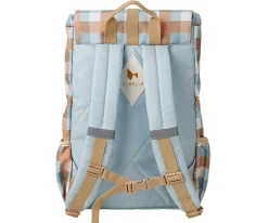 Fabelab Mochila Escolar Grande Cottage Blue Checks^ Mochilas Escolares
