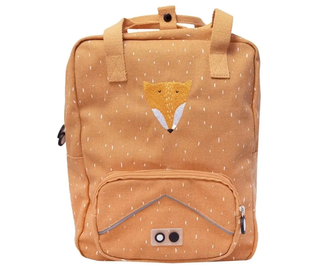 Trixie Mochila Escolar Grande Mr. Fox con Llavero Personalizado^ Mochilas Escolares