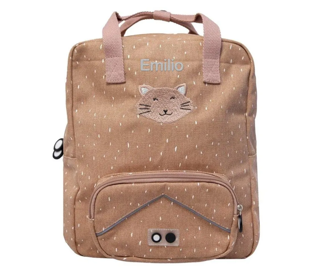 Trixie Mochila Escolar Grande Mr. Cat con Llavero Personalizado^ Mochilas Escolares