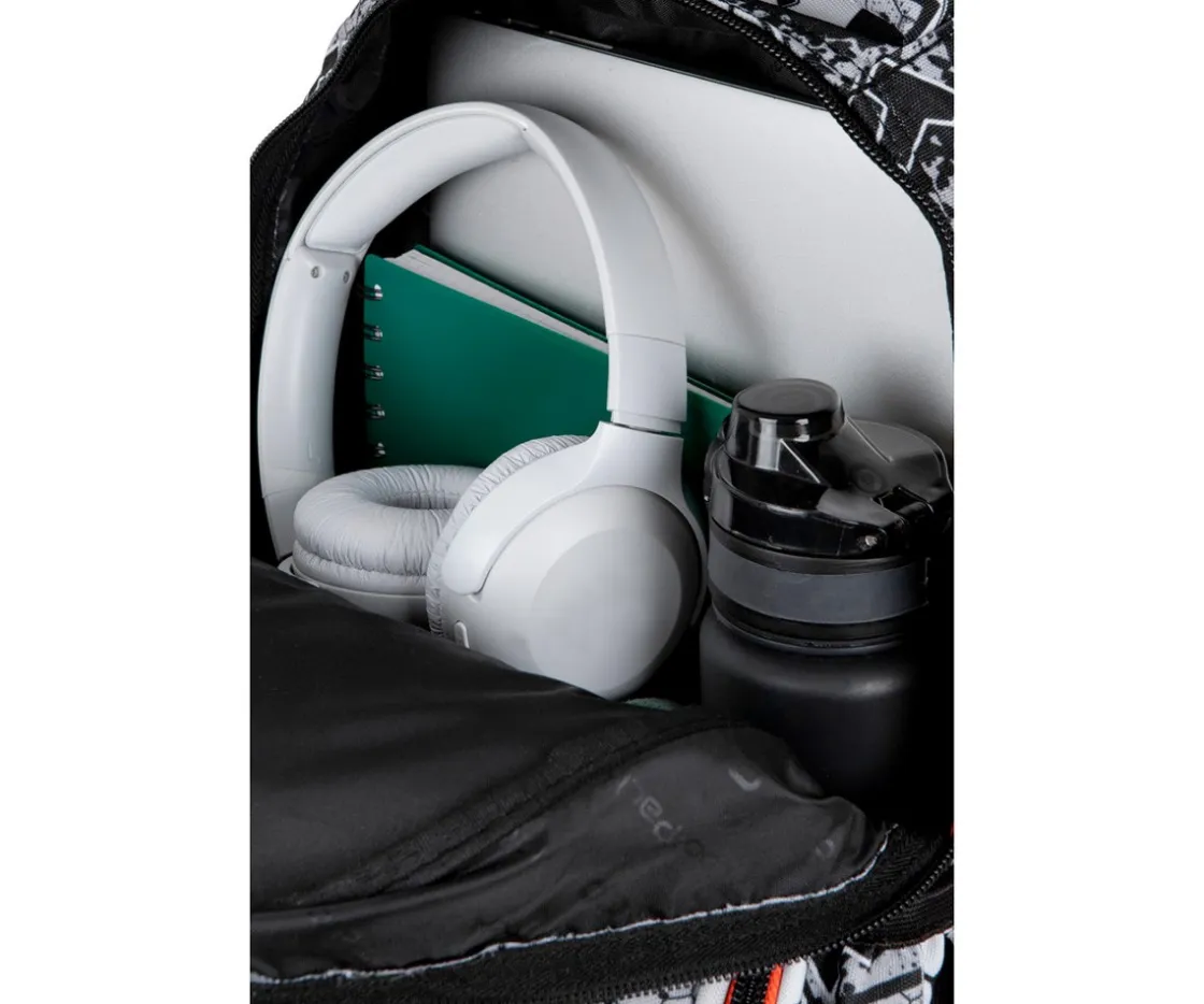 Coolpack Mochila Escolar Jimmy Led Grey Ball^ Mochilas Preescolar