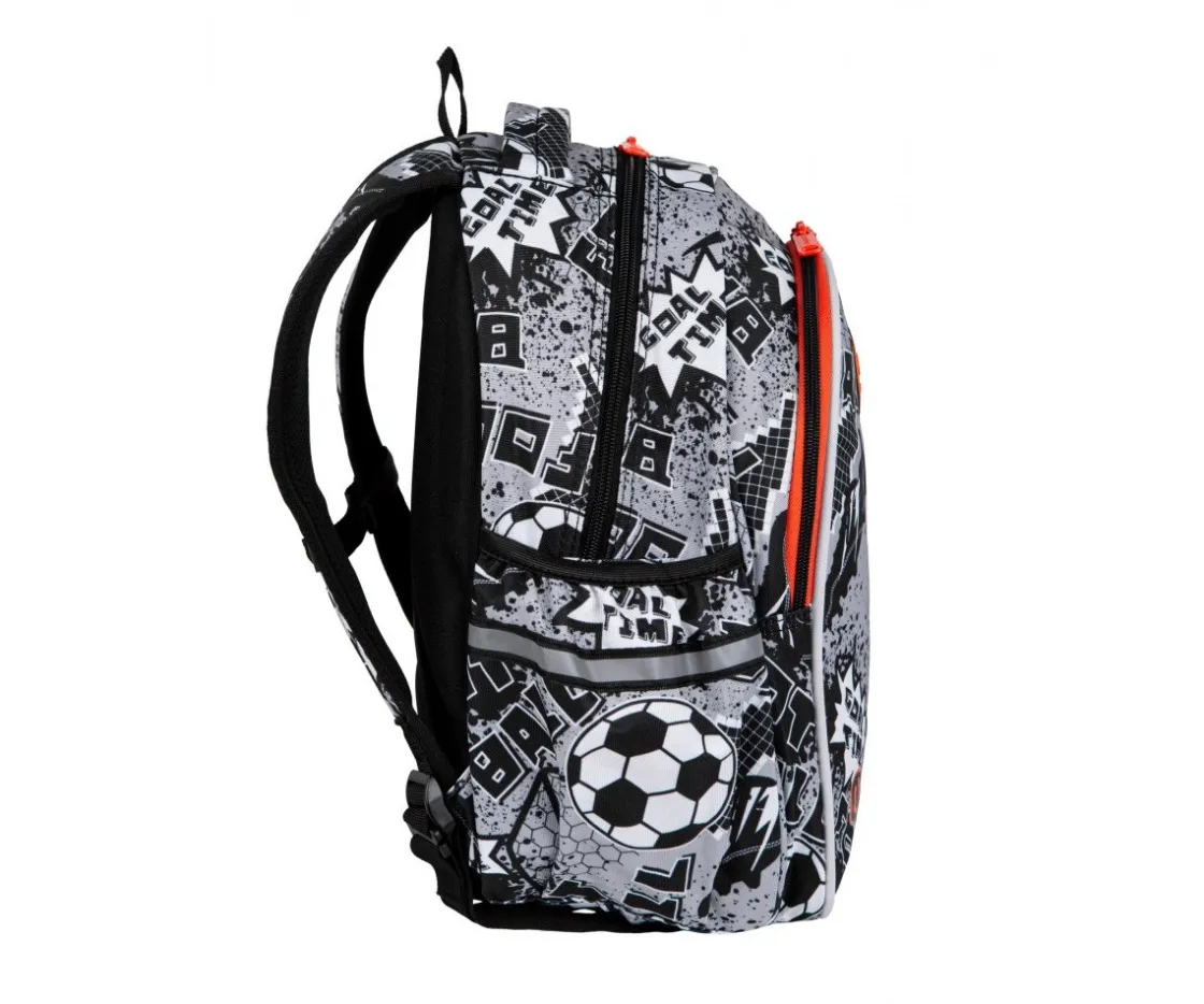 Coolpack Mochila Escolar Jimmy Led Grey Ball^ Mochilas Preescolar
