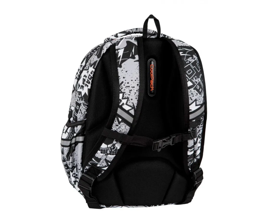 Coolpack Mochila Escolar Jimmy Led Grey Ball^ Mochilas Preescolar