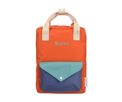 Sticky Lemon Mochila Escolar Mediana Envelope Lifebuoy Orange Personalizable^ Mochilas Escolares