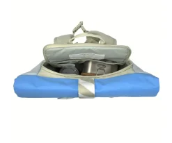 Lassig Mochila Escolar Mediana Rolltop Sunny Explorer Green / Blue^ Mochilas Escolares