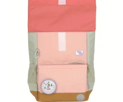 Lassig Mochila Escolar Mediana Rolltop Sunny Explorer Rose / Pink^ Mochilas Escolares