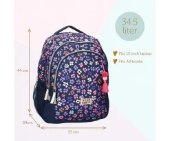 Kidzroom Mochila Escolar Milky Kiss Wildflower^ Mochilas Escolares