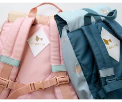 Fabelab Mochila Escolar Pequeña Cottage Blue Checks^ Mochilas Preescolar