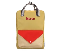 Sticky Lemon Mochila Grande Envelope Red Green^ Mochilas Escolares