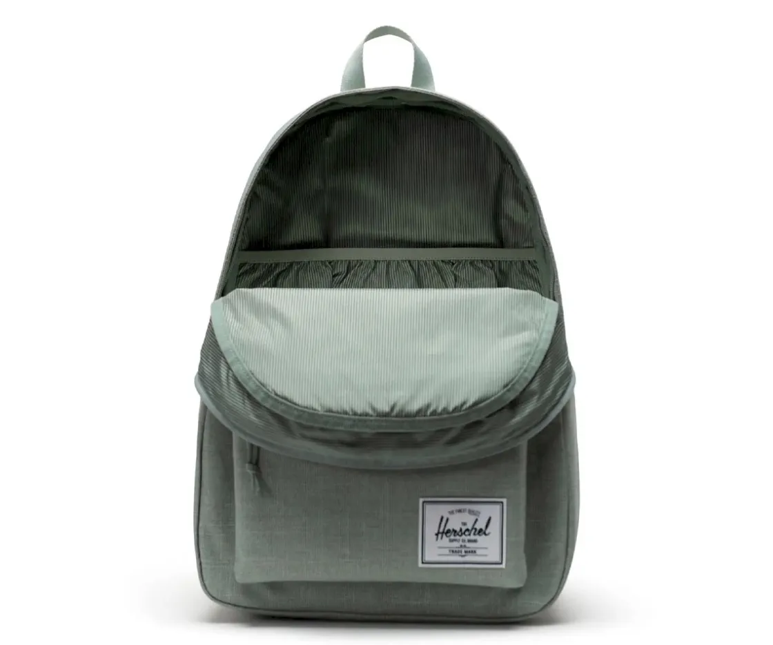 Herschel Mochila Classic XL Iceberg Green Crosshatch Personalizable^ Regalos Para Papá