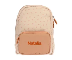 Tutete Mochila Infantil Acolchada Leaves Sand Personalizable