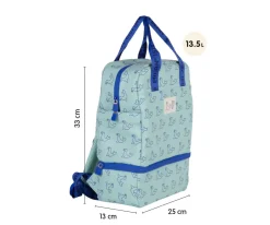 Milan Mochila Infantil con Compartimento Térmico Verde Colección 460 Since 1918^ Mochilas Preescolar