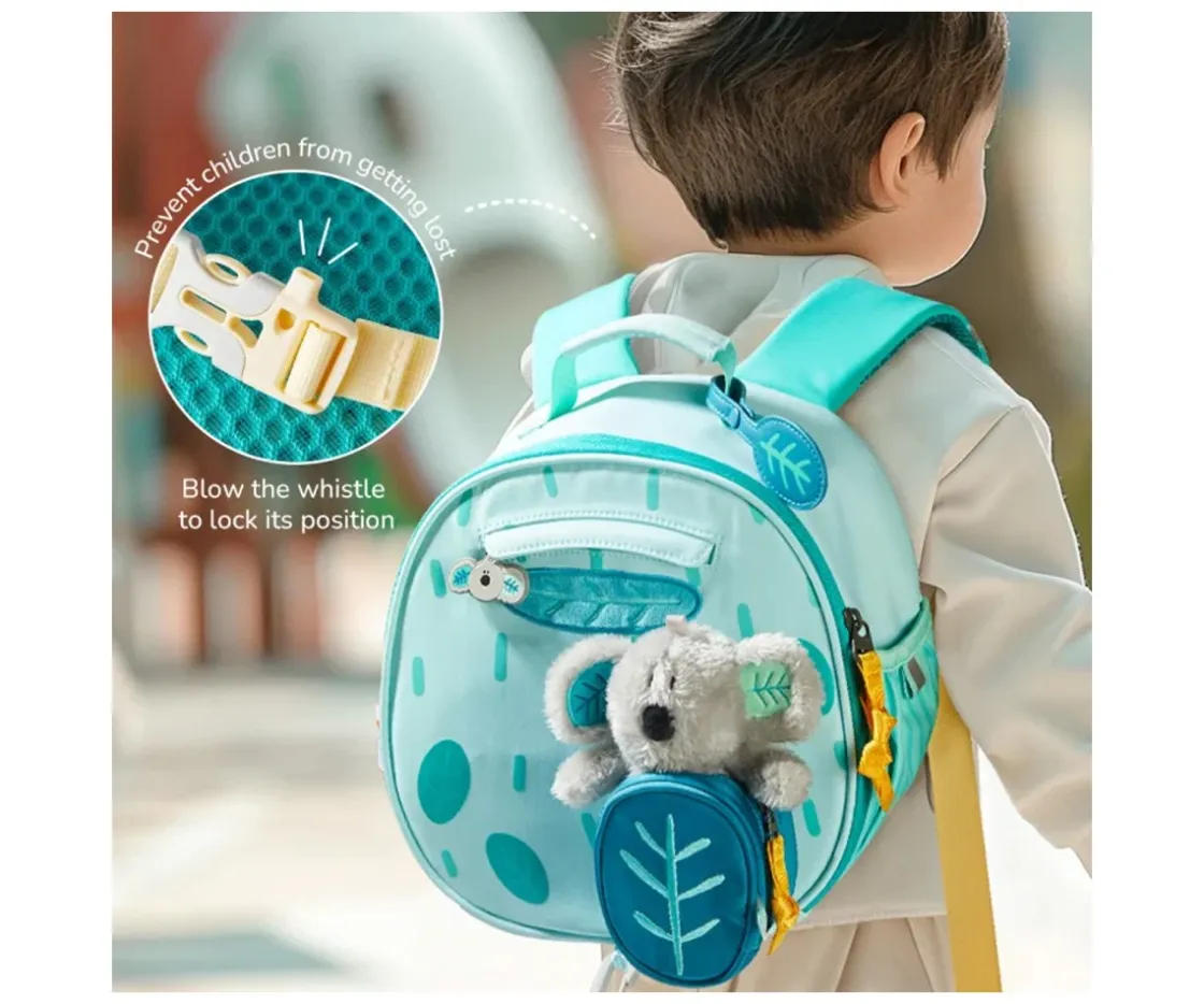 MiDeer Mochila Infantil con Monedero y Peluche Koala^ Mochilas Preescolar