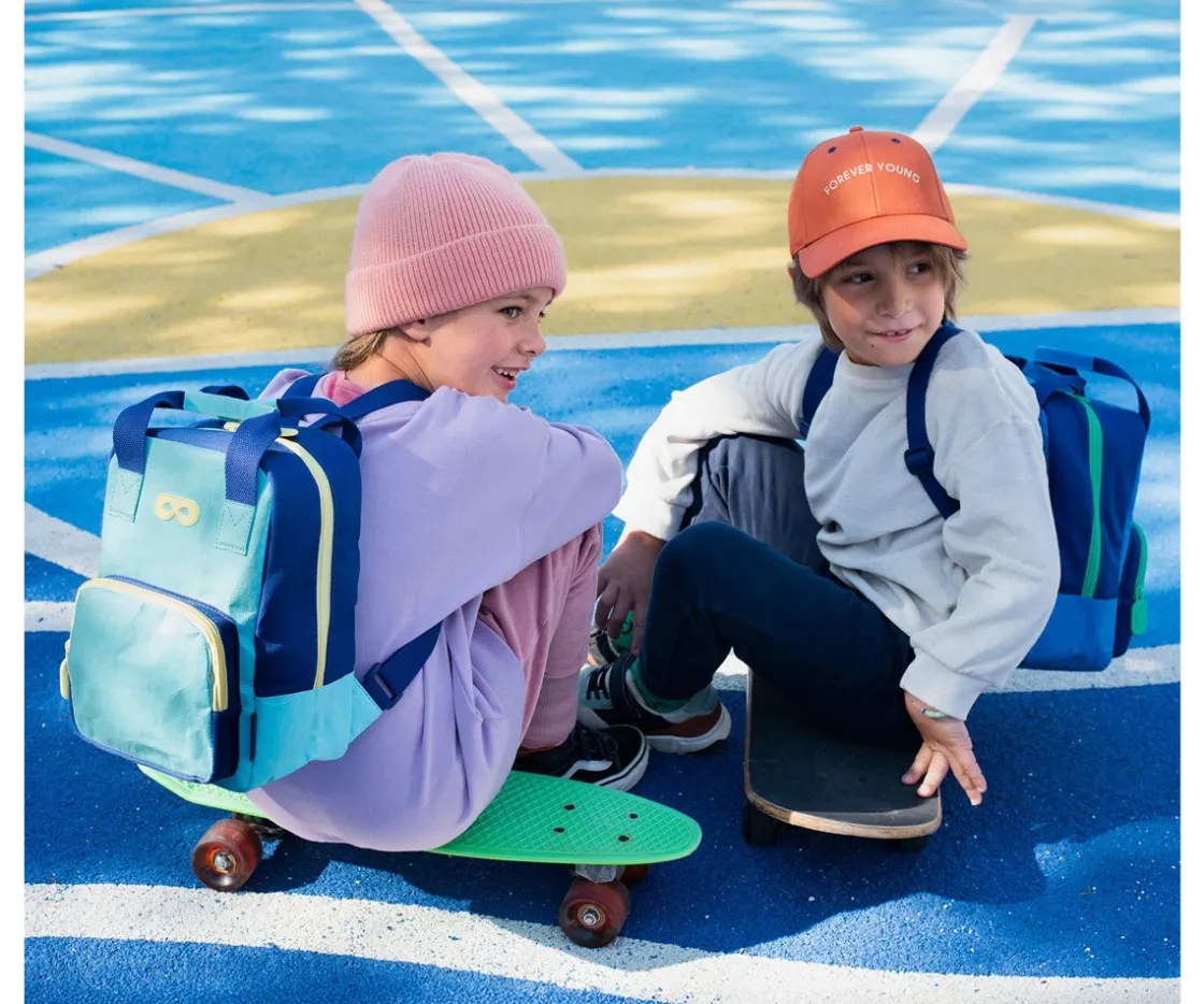 SUPER PETIT Mochila Infantil Ecofriendly Azure Billy Personalizable^ Mochilas Preescolar