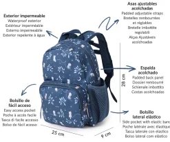 Tutete Mochila Infantil Magical Forest Personalizable