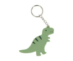 A Little Lovely Company Mochila Infantil Mini Dinosaurios Personalizable + Llavero T-Rex Regalo