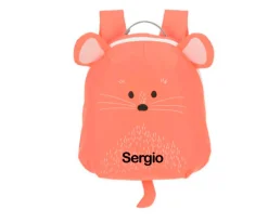 Lassig Mochila Infantil Mini Mouse Coral Personalizable^ Mochilas Guardería