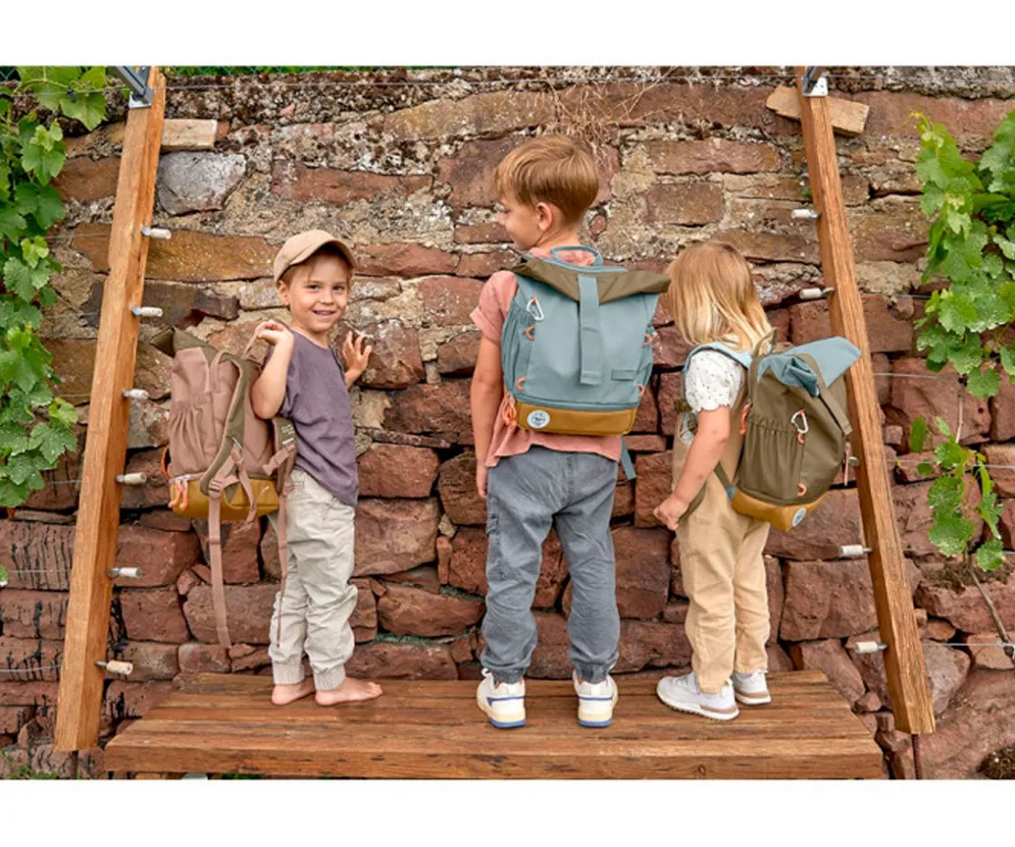 Lassig Mochila Infantil Mini Rolltop Nature Hazelnut^ Mochilas Preescolar