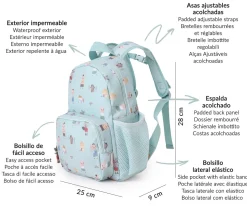 Tutete Mochila Infantil The Three Little Pigs Personalizable