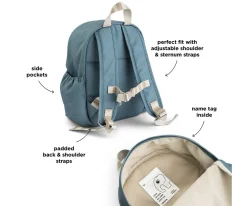 Done by Deer Mochila Infantil Tiny Farm Blue Personalizable^ Mochilas Preescolar
