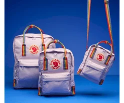 Fjällräven Mochila Kanken Rainbow Black^ Mochilas Escolares