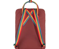 Fjällräven Mochila Kanken Rainbow Ox Red^ Mochilas Escolares
