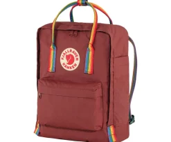 Fjällräven Mochila Kanken Rainbow Ox Red^ Mochilas Escolares