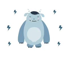 Tutete Mochila Mini Fashion Gris Personalizada Little Monster^ Colecciones Vuelta Al Cole