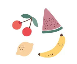 Tutete Mochila Mini Fashion Rosa Personalizada Fruits