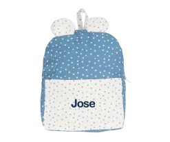 Cristina de Jos'h Mochila Mini Star Azul Personalizable^ Mochilas Preescolar