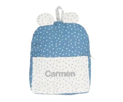 Cristina de Jos'h Mochila Mini Star Azul Personalizable^ Mochilas Preescolar