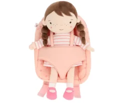 Niños Monnëka Mochila para Muñecas Strawberries Rosa