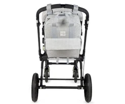 Walking Mum Mochila para Silla de Paseo I Love Vichy Gris^Niños Bolsos Carro Bebé