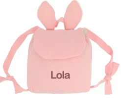 Les Juliettes Mochila Pequeña Gasa Conejo Rose Blush Personalizable^ Mochilas Guardería