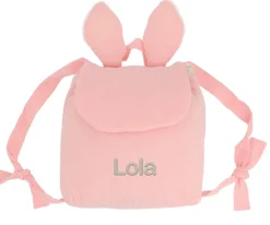 Les Juliettes Mochila Pequeña Gasa Conejo Rose Blush Personalizable^ Mochilas Guardería