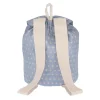 Tutete Textil Mochila Pequeña Lyra Azul Personalizable