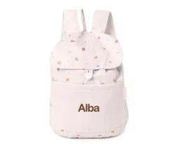 Tutete Mochila Pequeña Tela Geometric Nature Personalizable