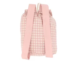 Tutete Textil Mochila Pequeña Vichy Geometric Nature Personalizable