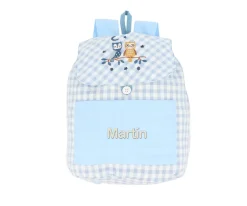 Tutete Textil Mochila Pequeña Vichy Magical Forest Personalizable