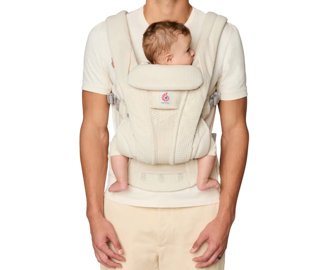 Ergobaby Mochila Portabebés Omni Deluxe Blanco Nube^Niños Mochilas Portabebé