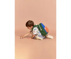 Hindbag Mochila Preescolar Romy Tricolor Azul Eléctrico Personalizable^ Mochilas Preescolar