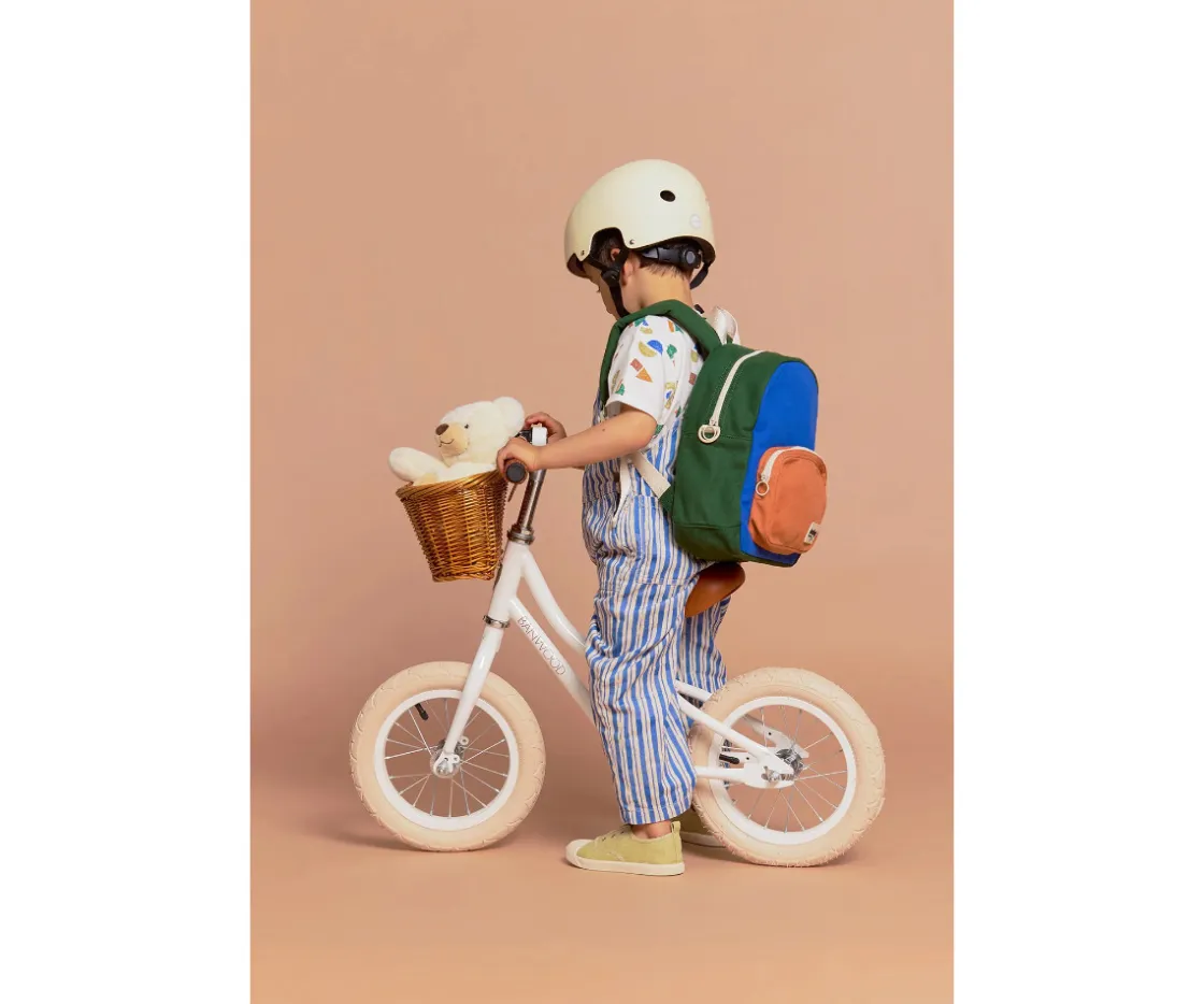 Hindbag Mochila Preescolar Romy Tricolor Azul Eléctrico Personalizable^ Mochilas Preescolar