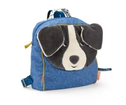 Moulin Roty Mochila Puce Azul Personalizable^ Mochilas Guardería