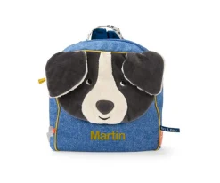 Moulin Roty Mochila Puce Azul Personalizable^ Mochilas Guardería